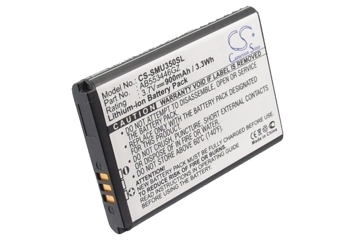 Batterie pour Samsung SCH-U310 Knack type AB553446GZ de 900mAh