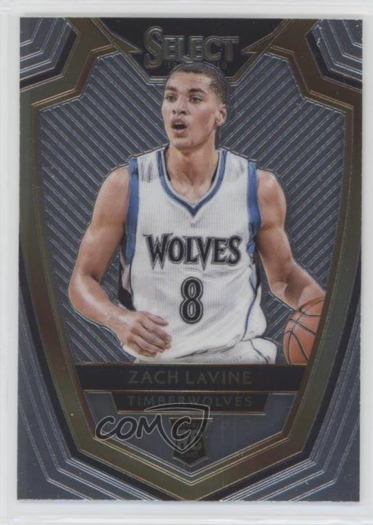 2014-15 Panini Select Premier Level Zach LaVine #156 0py8