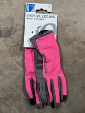 Pearl Izumi Women's W Escape Thermal Gloves Size L PINK