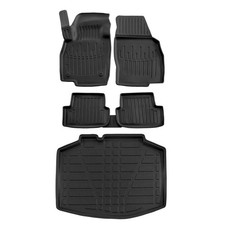 Gummimatten + Kofferraumwanne SET für Seat Ibiza Ab 2017 Schrägheck