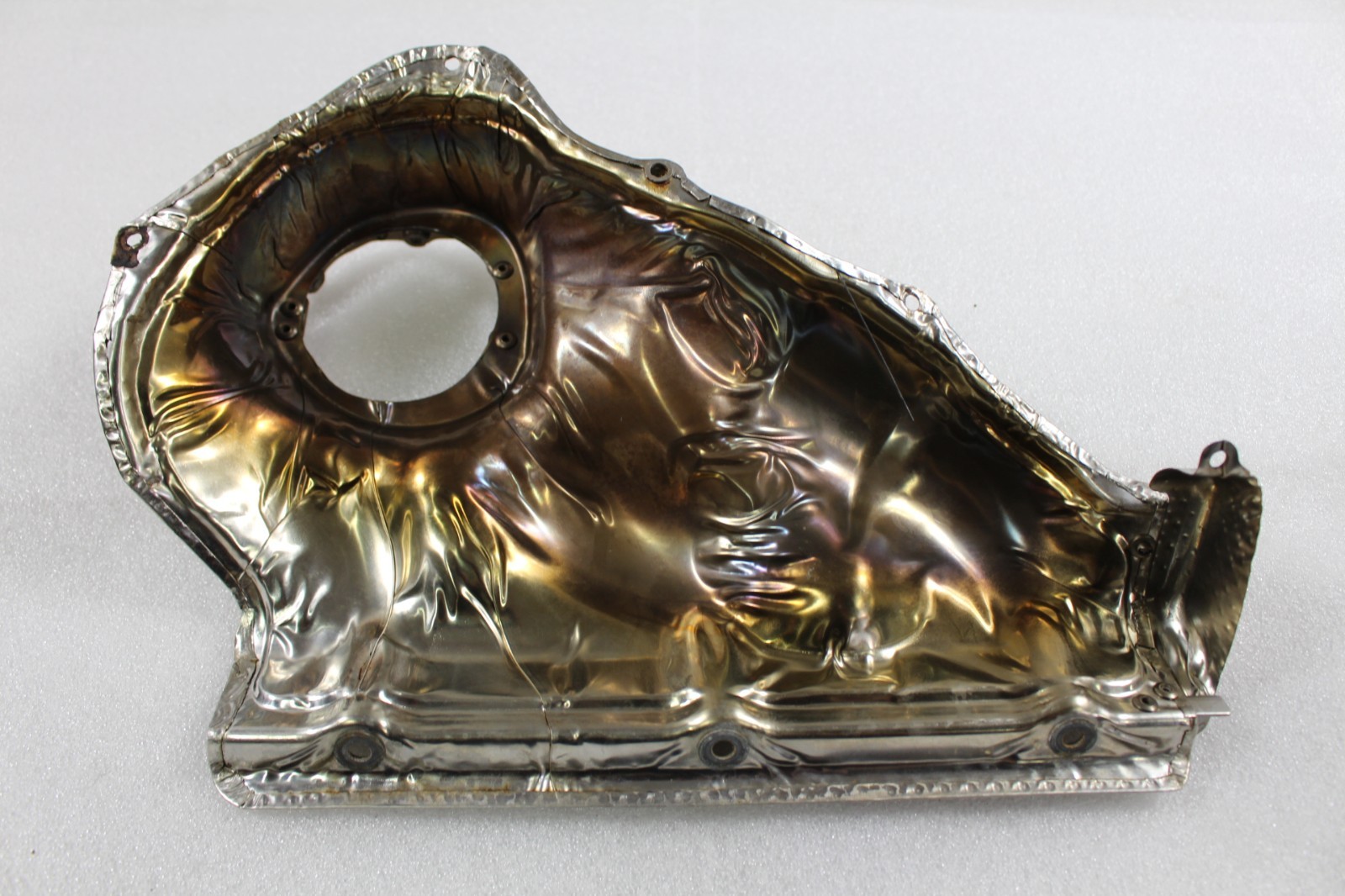 Ferrari 296 GTB, RH, Right, Inner Manifold Heat Shield, Used, P/N 784755