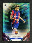 2023-24 Topps Chrome UEFA Lamine Yamal #64 Aqua Wave Rookie RC FC Barcelona /199