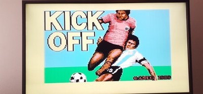 Kick Off C64 NUR Disk + deutsche Anleitung Getestet & funktioniert