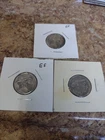 Buffalo Hobo Nickel Coin Lot - 3  No Date Nice Lot