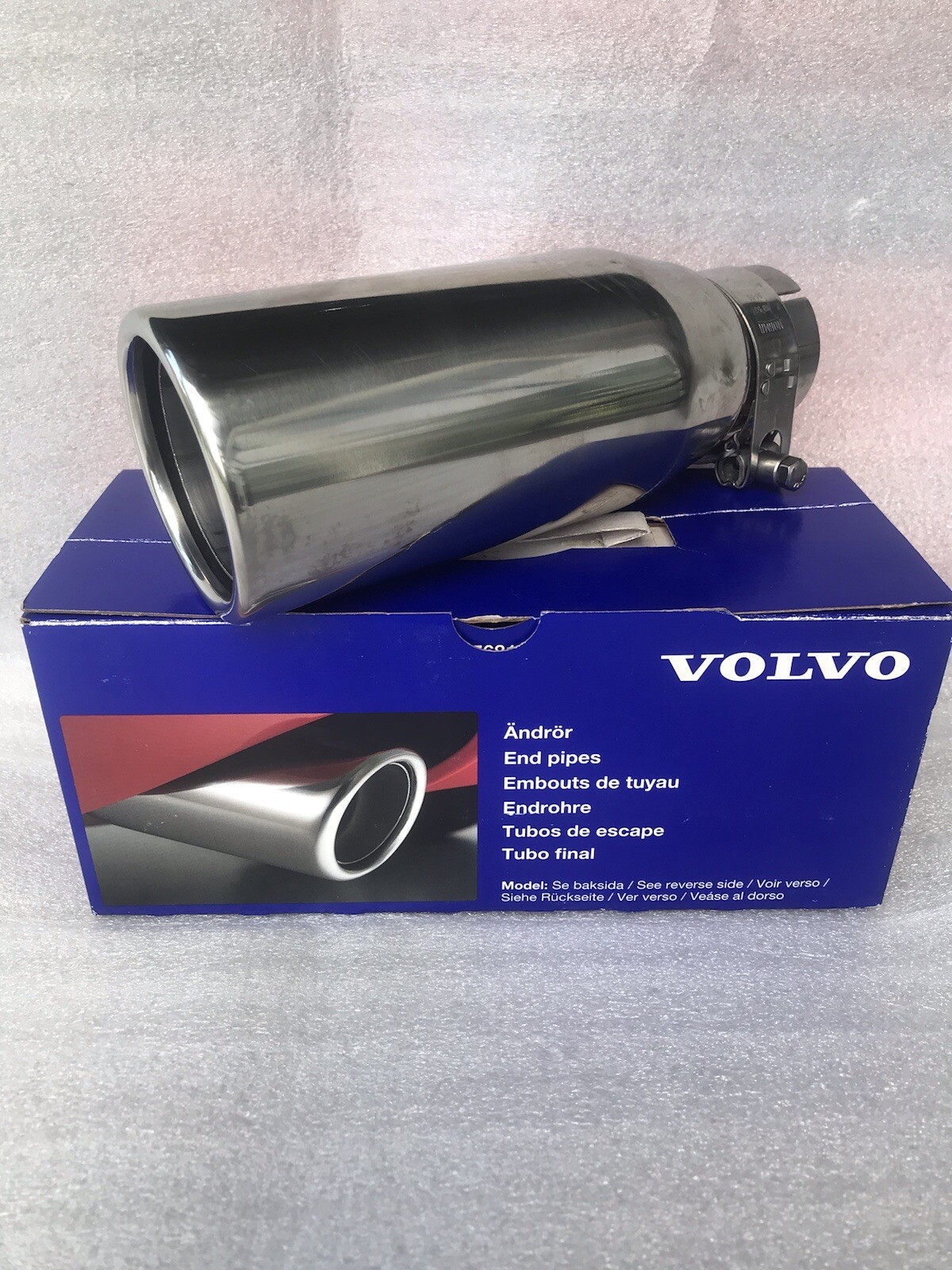 Original VOLVO XC60 S/V60 Auspuffblende Endrohr 31316799 31373942  