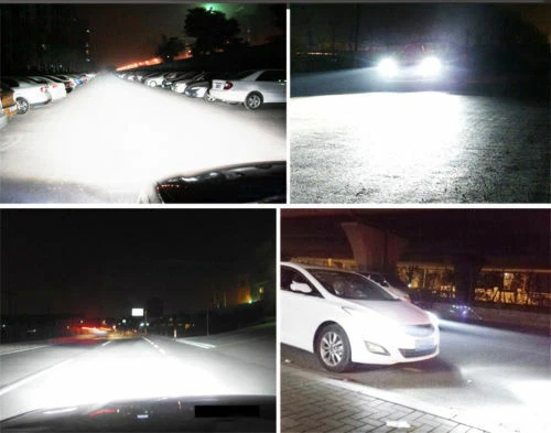 For 1996-2006 Chrysler Sebring Headlight &Fog Lamp 9007 HB5 9006 LED Bulbs White Foto 3 de 4