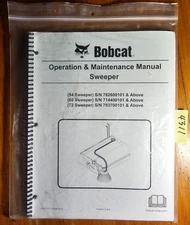 Bobcat 54 60 72 Sweeper S/N 782600101- 714400101- 783700101- Manual 6724016 3/11