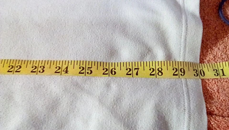 Mujer LBW Tejido Talla Grande L Beige Color 4 Botones Polo Foto 4 de 4