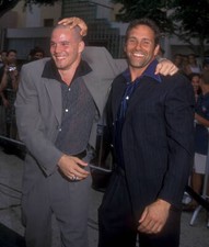 Dylan Bruno and Chris Bruno during 