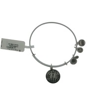 Alex And Ani Gemini Ii Expandable Rafaelian Silver Finish Wire Bangle Bracele... on sale Alex And Ani Gemini Ii Expandable Rafaelian Silver Finish Wire Bangle Bracele... on sale