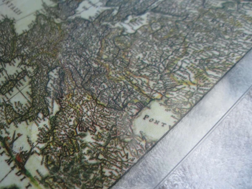 Allsop Europe Vintage Map Mousepad Art Optical Rollerball Mice 2007 Office 28606 - Image 3 of 4