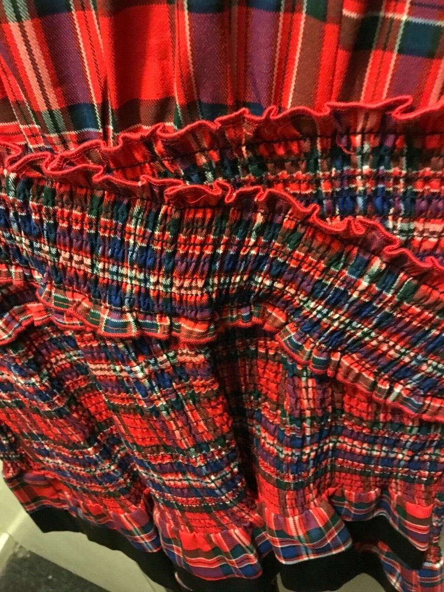 Tanya taylor plaid clearance dress