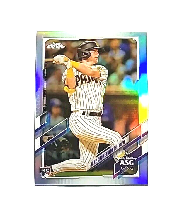 2021 Topps Chrome Refractor #ASG-46 Jake Cronenworth RC (PADRES) !!