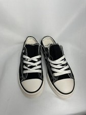 Women  s Insekta Canvas Sneakers white/black Sz 6