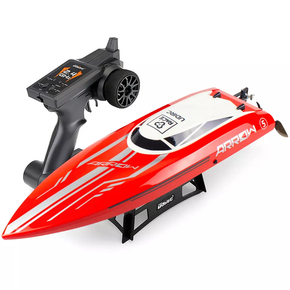 UDIRC 2.4GHz RC Racing Boat 50km h Brushless Electronic Remote Control Boat Gift