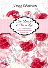 Happy Anniversary Dear Daughter & Son-In-Law - 03308