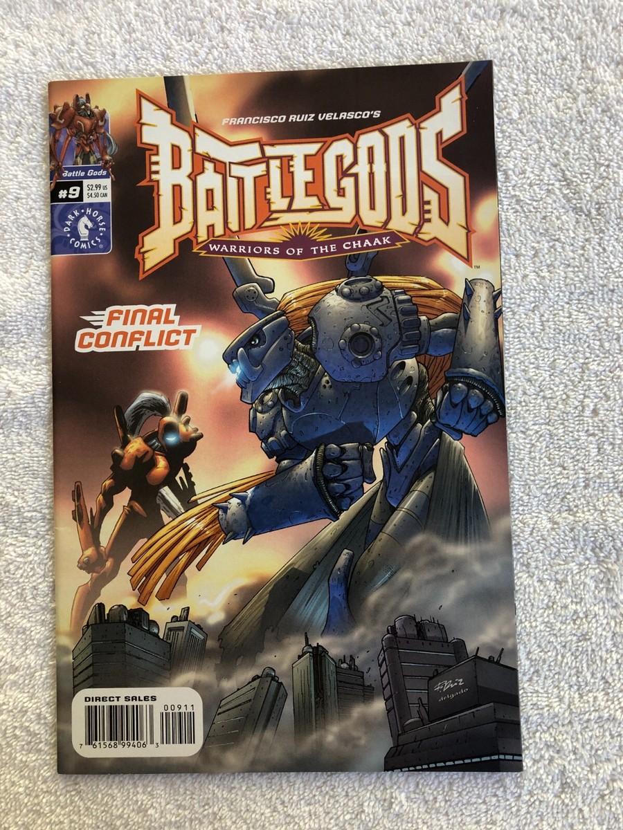 9巻セットBattle Gods: Warriors of the Chaak Battle Gods Warriors of the Chaak #9 (Dec 2000, Dark Horse) VF+
