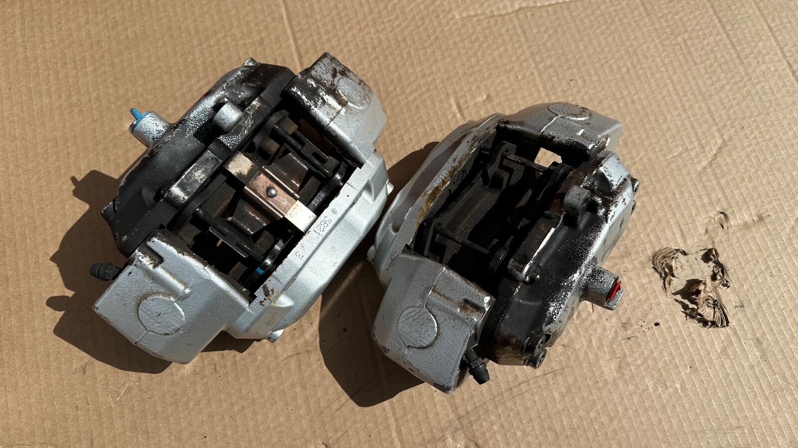 04-17 Maserati Quattroporte Front Left & Right Brake Caliper Brembo 20723303.04