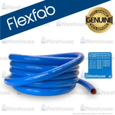 Genuine Flexfab 7/8" Silicone Heater Hose 5526-087x50 w/ 5526 Clamp Gauge