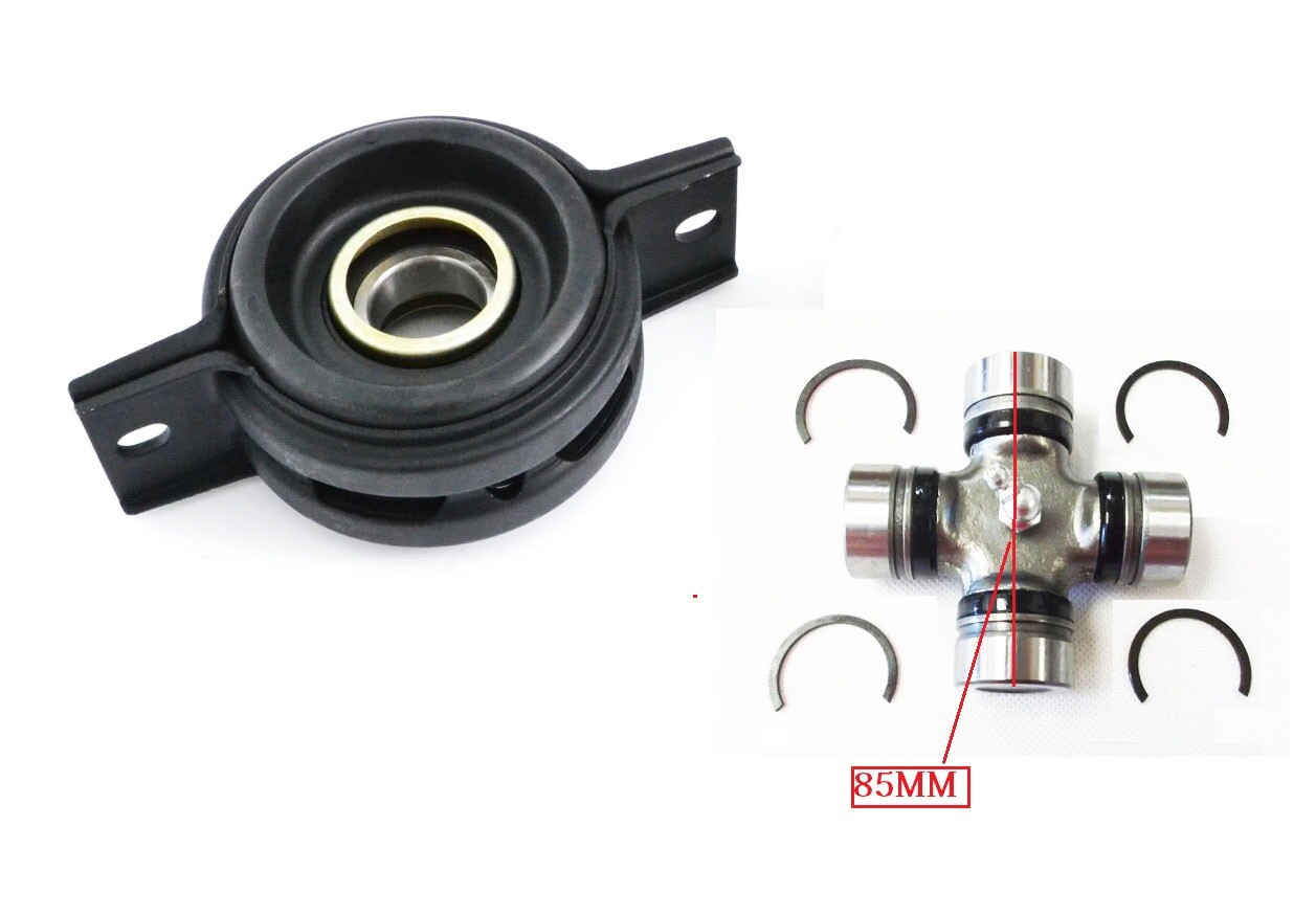 CENTRE PROP SHAFT BEARING & 85MM REAR UJ KIT for MITSUBISHI L200 K74