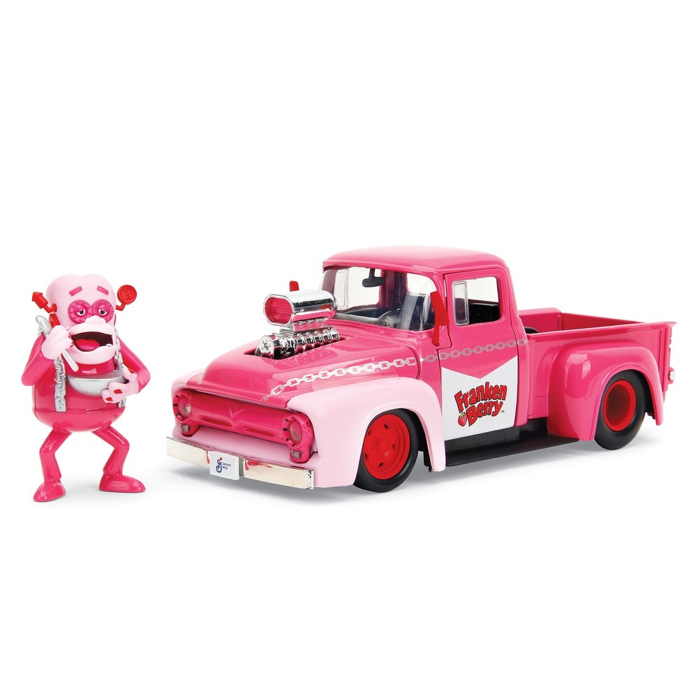 Franken Berry 1956 F-100 1:24 Scale Die-Cast with Figurine