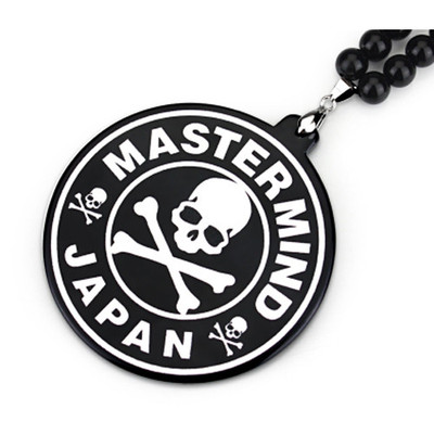 Mastermind Japan MMJ Skull Car Charm 3D JDM Rearview Mirror Ornament for SUV ATV