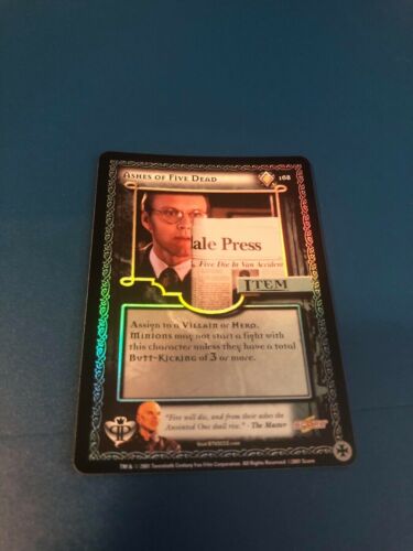 Buffy the Vampire Slayer TCG/CCG Pergamum Prophecy Individual Rare Cards - Picture 12 of 26