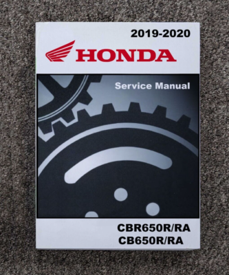 2020 Honda CBR650R CBR650RA CB650R CB650RA Motorcycle Shop Service 