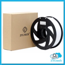 White ABS 3D Printer Filament 1.75mm 1 kg 2.2 lbs