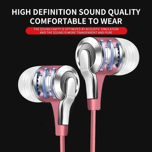 3,5 mm Android mit Mikrofon Laptops Kopfhörer Gaming-Kopfhörer Walkman In-Ear - Afbeelding 24 van 27