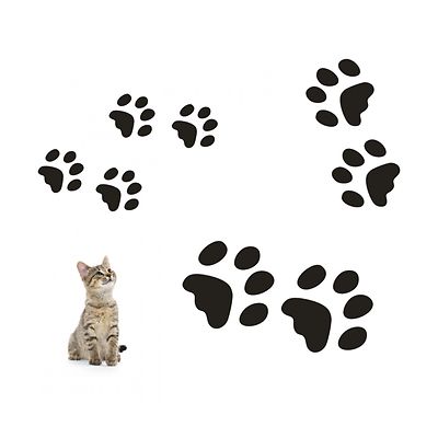 Tier-Gedenkset Mit Pfoten-Anhängern | 6 Farben + Pinzetten | Für Verstorbene Haustiere