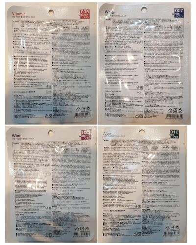 DERMAL 48 Pack Korean Face Mask - Hydrating, Soothing, Anti-Aging Collagen Sheet - Picture 17 of 20