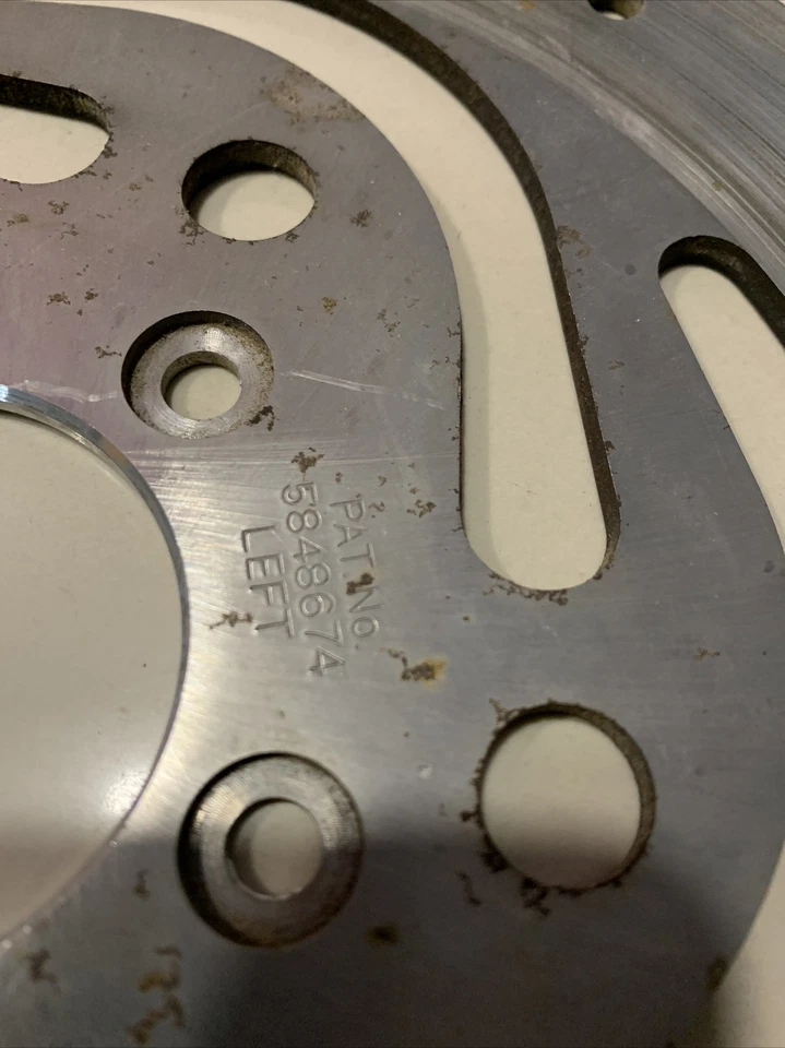 💥44156-00 DISCO ROTOR FRENO DELANTERO IZQUIERDO HARLEY-DAVIDSON SOFTAIL, SPORTSTER💥 Foto 3 de 4