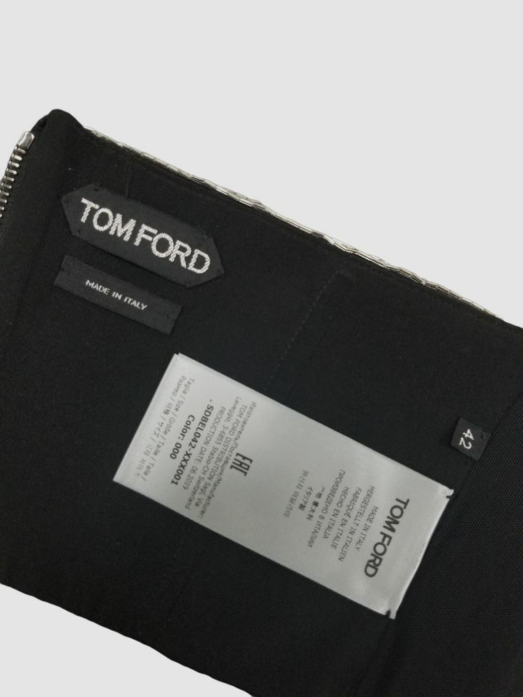 Tom Ford Black Corset Waist Belt Size 42 NWT | Made in Italy | Runway Luxury Tom Ford Black Leather Corset Belt 40CM Tom Ford | TLC US main image 4