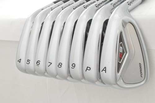 TaylorMade R9 Forged Irons Set 4-5-6-7-8-9-P-A PW AW NS 950GH S RH Golf Clubs - Picture 2 of 16