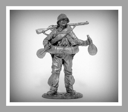 Infantry soldiers USSR World War II 