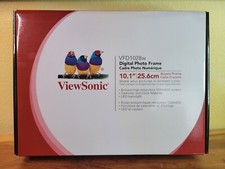 View Sonic, VFD1028W-11 101 10.1" Digital Picture Frame. Open Box Unused