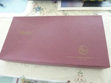 Vintage SCRABBLE Board Game 1948-1953 Selchow & Righter Complete Set Maroon Box