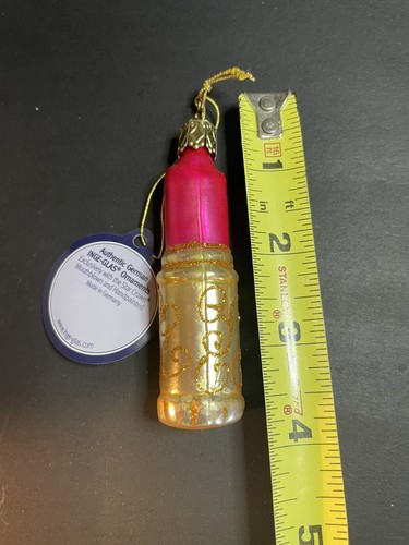 Inge Glas Lipstick Ornament Germany - Picture 3 of 10