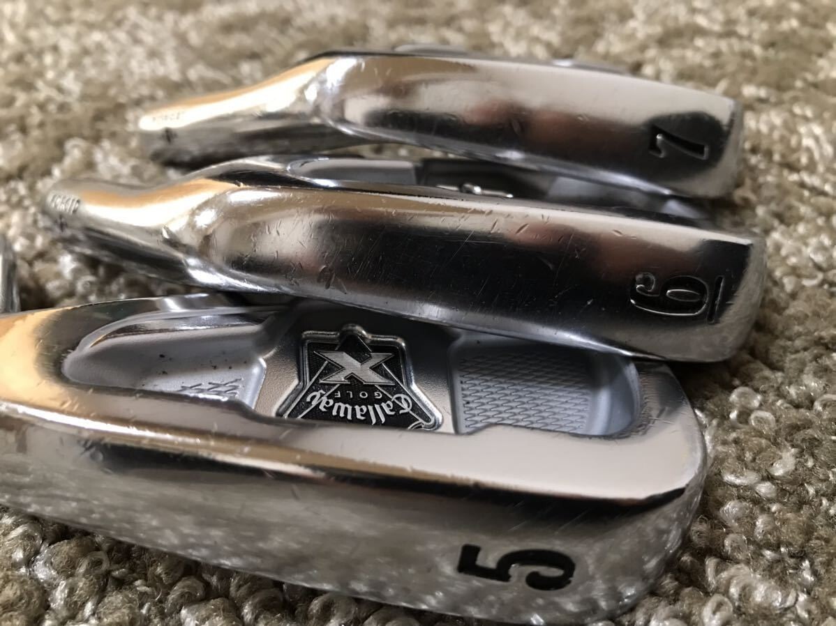 Callaway X 2009 Iron Heads Only 5Pw(6heads) eBay