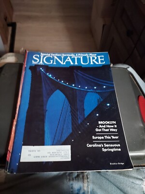 SIGNATURE MAGAZINE BROOKLYN AND HOW IT GOT THAT WAY MARCH 1983
