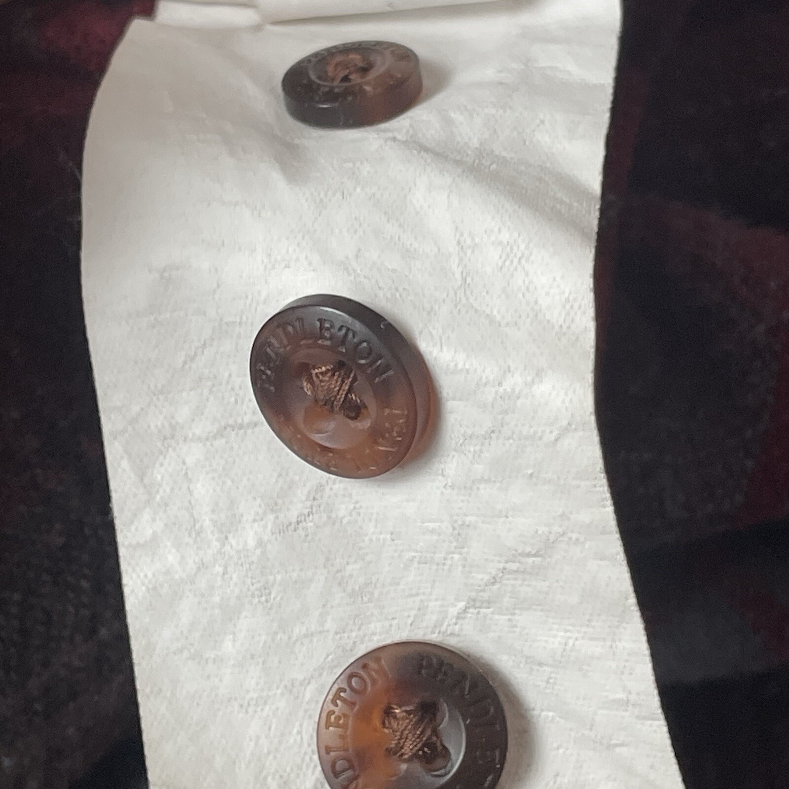 Pendleton Mason LS Button Cotton Flannel Shirt Bu… - image 12