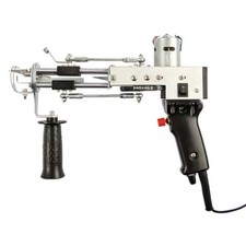 2 in 1 Electric Tufting Gun Cut Pile Carpet Weaving Flocking Rug Tufting Gun