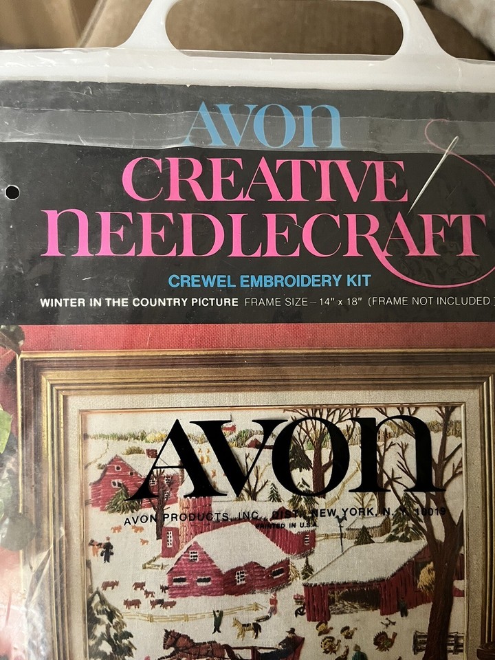 Kit De Broderie Avon Creative Needlecraft – Faisans Sauvages, Tableau Encadré