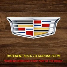 Cadillac GM Car Auto Logo Vinyl Sticker Decal Car Window Wall