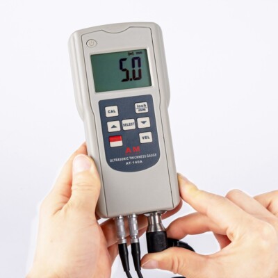 AT-140B Thickness Gauge Ultrasonic Thickness Gauge Range 1.2~300mm
