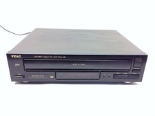 Teac PD-D850 Compact Disc CD Multi Player Parts Black Vintage Used