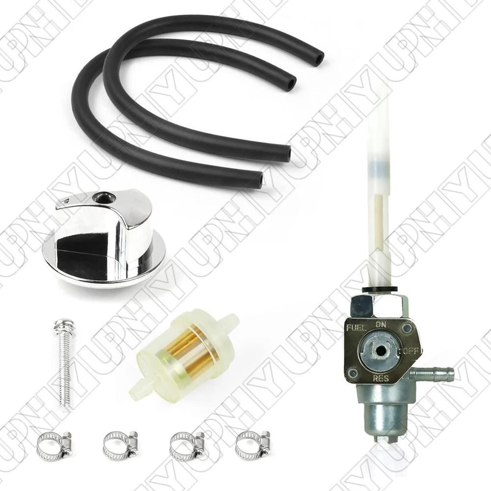 For 1986-1988 Honda ATV Fourtrax 200 Gas Fuel Valve Petcock & Knob 16950-HA2-000 - Image 2 of 4