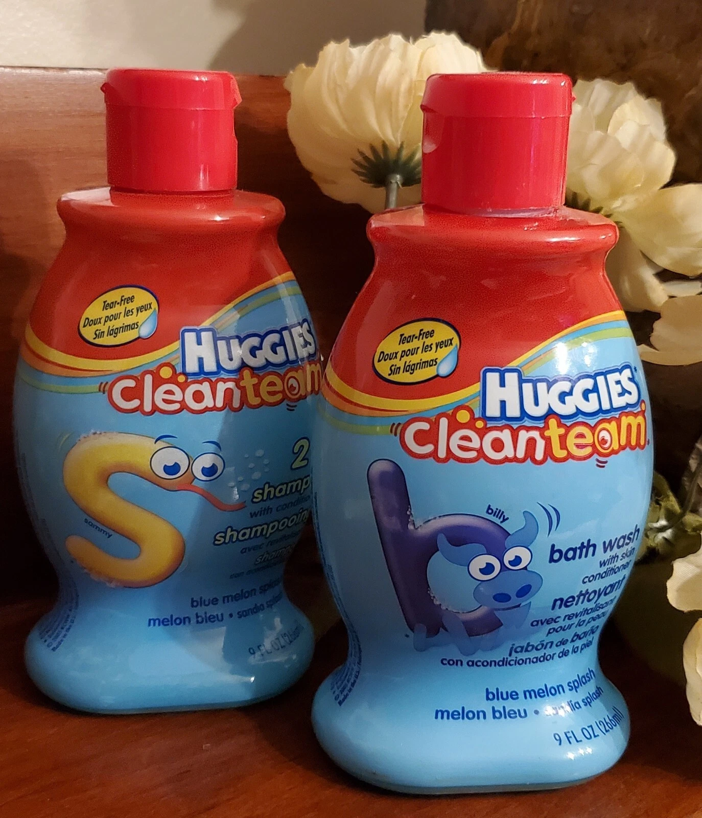 Huggies Cleanteam Blue Melon Splash 2-IN-1 Shampoo & Conditioner & Bath Wash NEW
Opens in a new wind