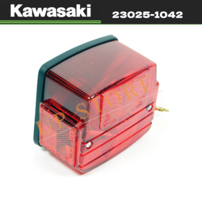 빨간 길 OEM KAWASAKI REAR TAIL TAILLIGHT BACK BRAKE LIGHT 23025-1042